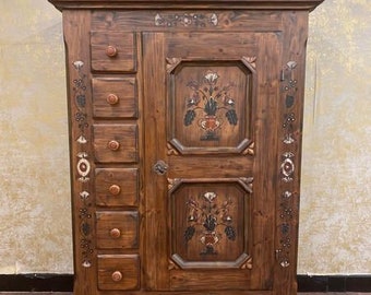 Anno 1700 Braun Antik Brotschrank