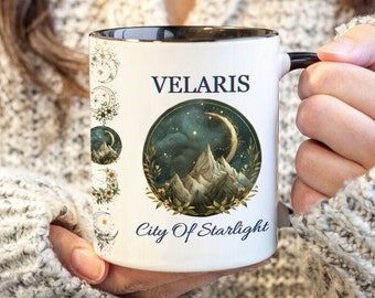 Velaris City Of Starlight Mug, ACOTAR Mug, Velaris Mug, Gift For Book Lovers