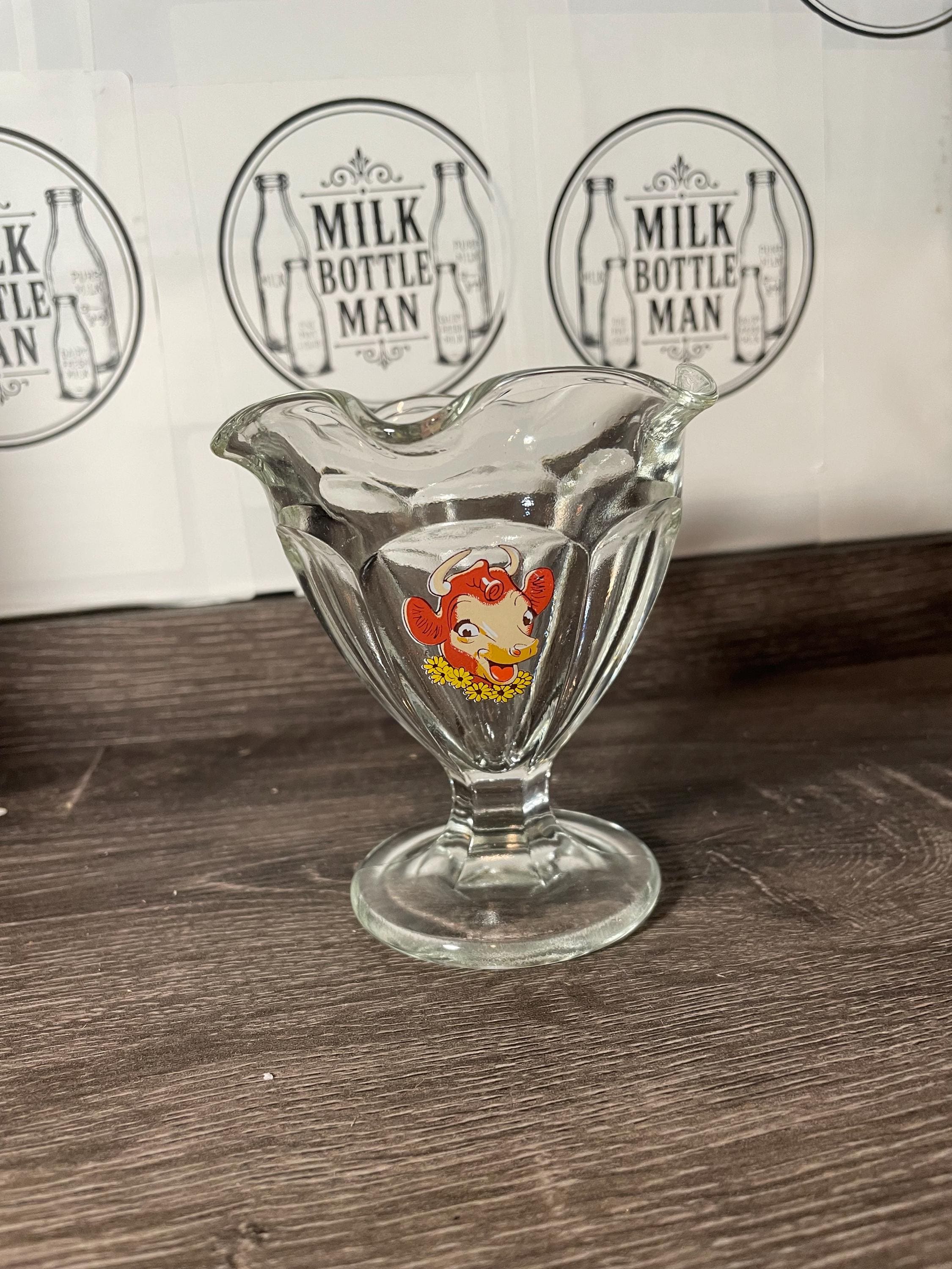 アメリカ　ボーデン　ビンテージ　ミルクボトル　1ガロン　Borden エルシー Borden Elsie Glass - Etsy