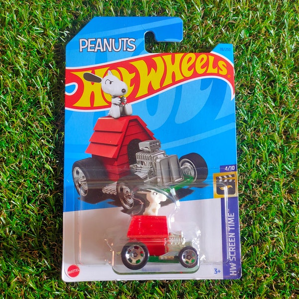 Hot Wheels Snoopy on Wheels Etsy