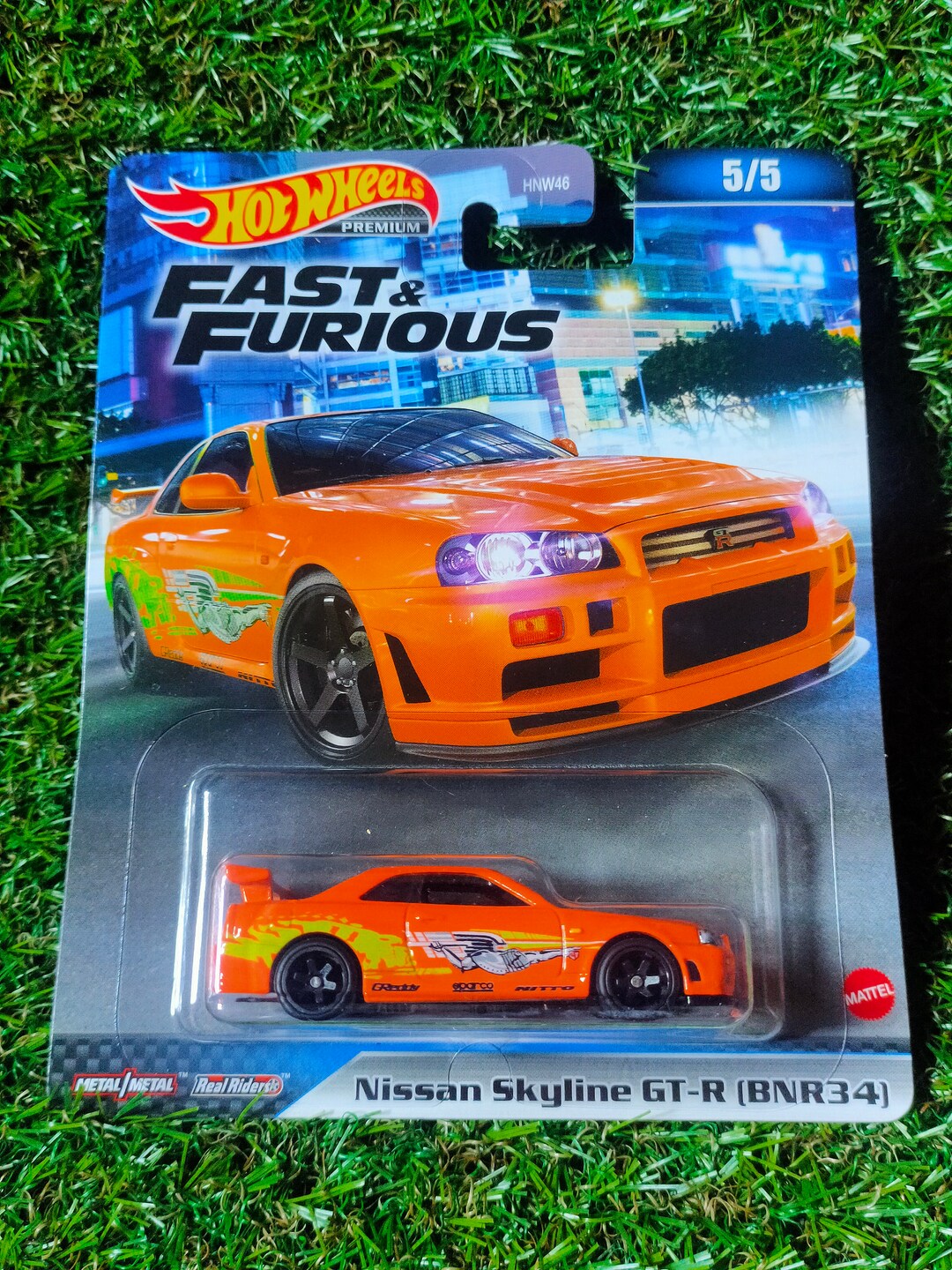 Hot Wheels Nissan Skyline GT-R BNR34 Fast and Furious 5/5 - Etsy
