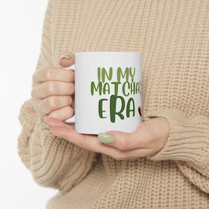 Matcha Tea Mug | Ceramic Matcha Cup with Bamboo Lid | Handmade Green Tea Mug | Japanese Style Tea Cup | Eco Friendly Tea Mug Gift