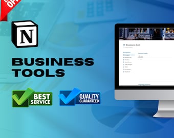 Business Hub Notion Template: Business Manager (Digital Download)