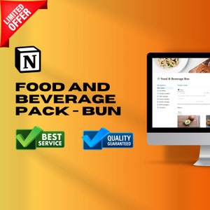 2025 Notion Template for Restaurants & Food and Beverage Businesses