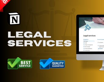 2025 Notion Template for Lawyers and Legal Services