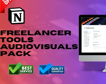 Notion-sjabloon voor videografen en filmmakers | Videoproductie-besturingssysteem, klant-CRM, opnamelogistiek, financiën