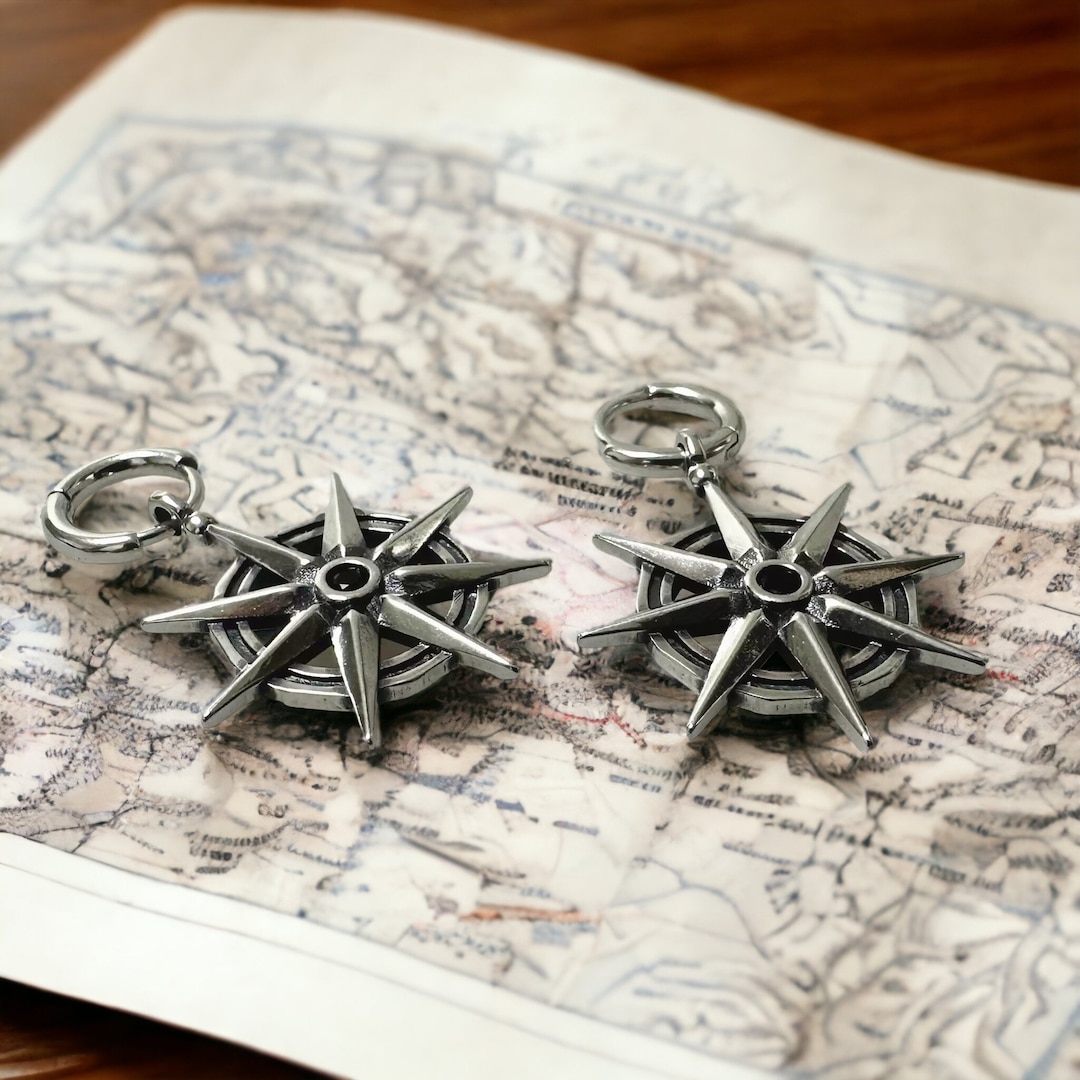 Fanmade Baldurs Gate 3 Earrings Gale's Earrings Silver Game Earring