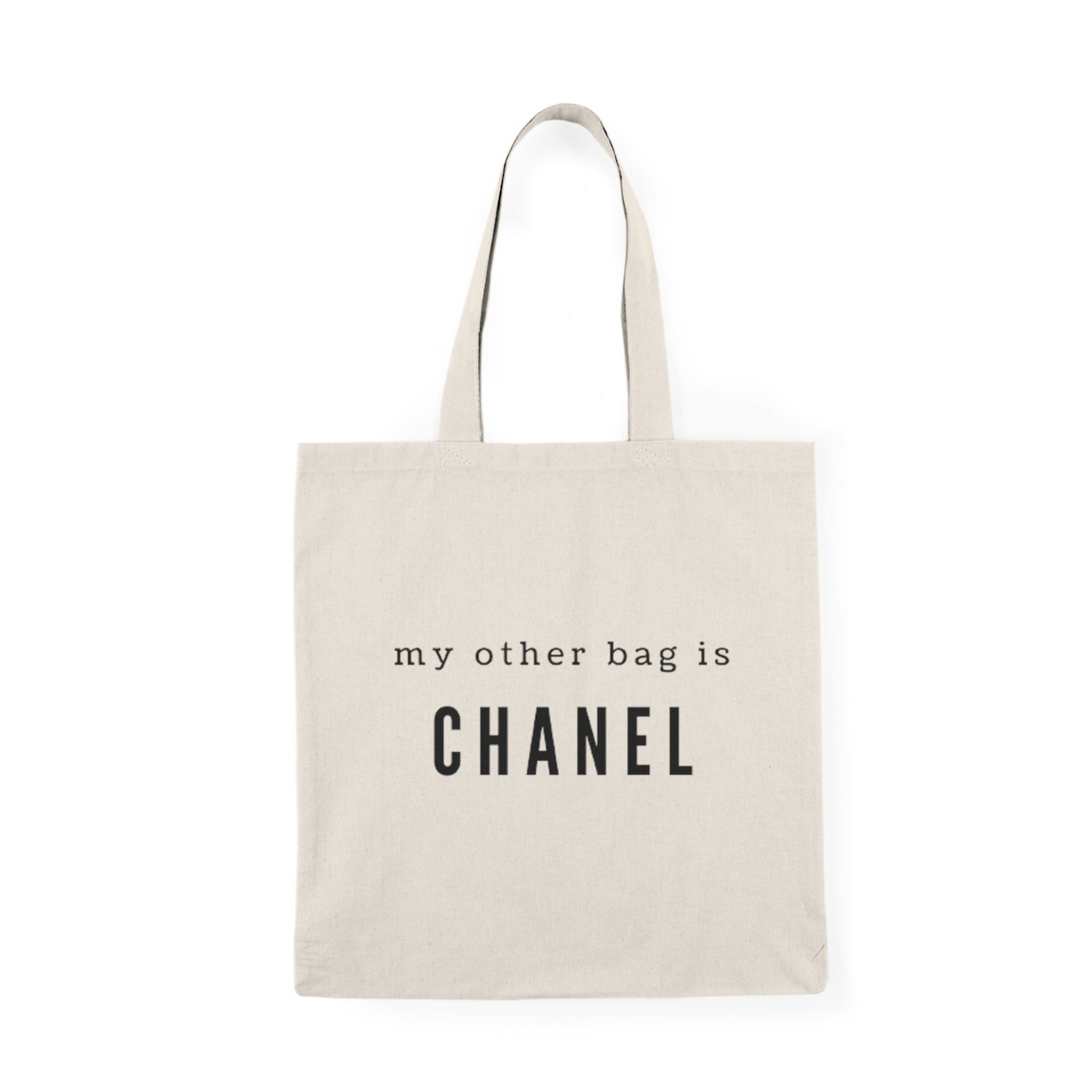 HunniBunni Designs - The 'My Other Bag is Chanel' juco shopping