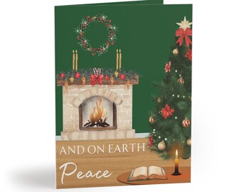 Scripture Christmas Greeting cards,  Peace Christmas Cards, Christ-centered Christmas cards