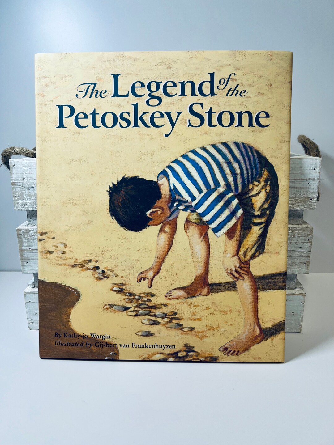 Petoskey Stone Book and Story Kit-the Legend of the Petoskey Stone Book-michigan Gift-michigan ...
