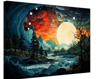 「MOON.」CLARITY ART moon-and-sun-and-stars-