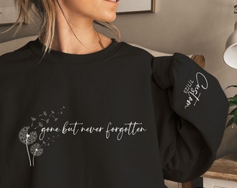 Personalized Memorial Shirt, Remembrance Gifts, Mom Loss Memorial, Loss of Husband Memorial Gift for Loss of Father, Custom Miscarriage Gift