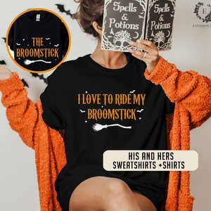 Couple Halloween Shirt, Funny Matching Halloween Sweatshirt for Couples, His and Hers Halloween Party, Adult Humor Matching Tshirts