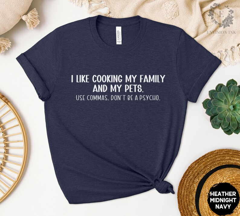 Punctuation Shirt, Funny Grammar T-Shirt, Teacher Appreciation Gift, Teaching English Tees, Funny Shirt for English Teacher, New Teacher image 4