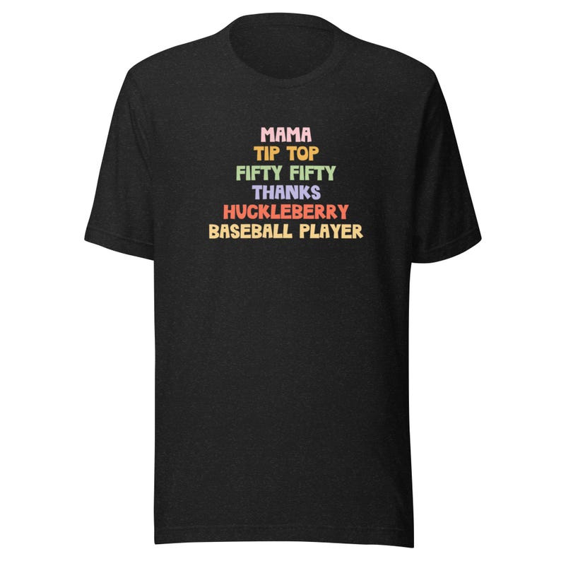 NIHSS Stroke Scale T-Shirt / Mama Tip Top Fifty Fifty Thanks Huckleberry Baseball Player / Neurology / Nurse / Neuro ICU / Emergency