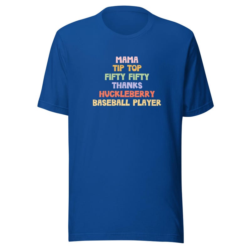 NIHSS Stroke Scale T-Shirt / Mama Tip Top Fifty Fifty Thanks Huckleberry Baseball Player / Neurology / Nurse / Neuro ICU / Emergency