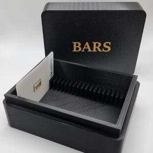 Storage Box For Gold Bullion Cards - Strong - holds 20