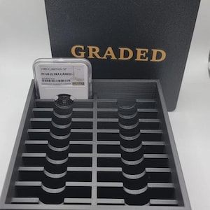 Storage Box For Graded Coin Slabs - NGC - PCGS - Strong - holds 20.