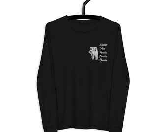 Ballet Embroidered Youth long sleeve tee