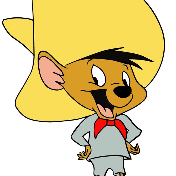 Speedy Gonzales Smiling Logo Vinyl Decal / Sticker 10 Sizes!!! Free Shipping!!