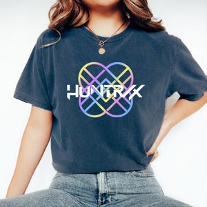 Comfort Colors Kpop Huntrix Girls Shirt: Rumi, Zoey, Mira Fan Gift