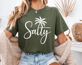 Salty Beach T-Shirt: Summer Vacation Vibes