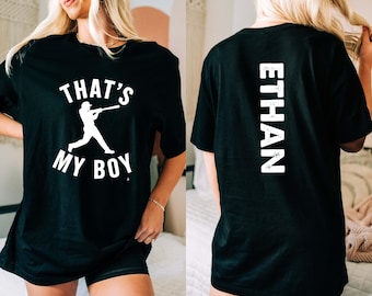 Custom Baseball Mom T-Shirt: Personalized Team Name Gift