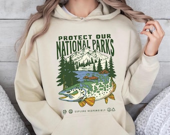 National Parks Hoodie: Protect Nature Pullover