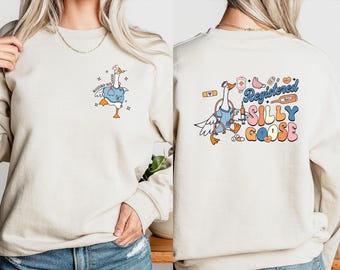 Nurse Goose Sweatshirt : Registered Silly Goose Funny Crewneck