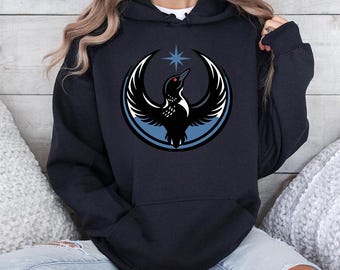Minnesota Rebel Alliance Hoodie,MN Rebel Alliance Loon Hoodie, Political Protest MN Outfit, Minnesota Home State gift