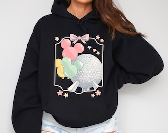 Disney World Hoodie: Retro Epcot Center 1982 Family Trip