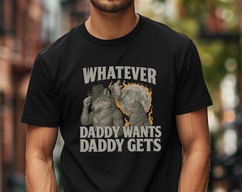 Werewolf Meme T-Shirt: Funny Adult Humor, Gen Z Shirt