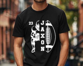 Personalized Football Shirt, Custom Name & Number, Game Day Shirt