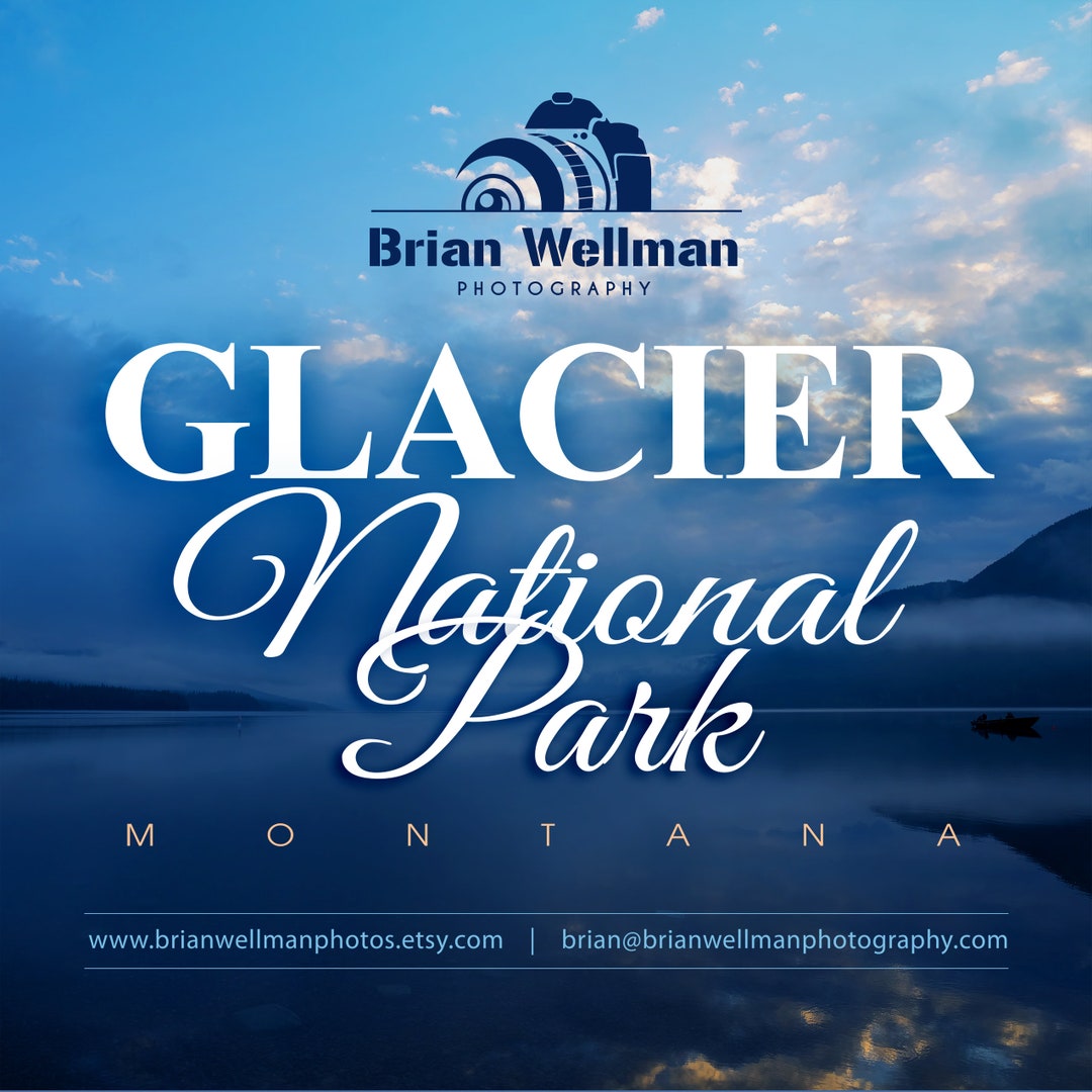 Glacier National Park Calendar With Original Photography From Etsy