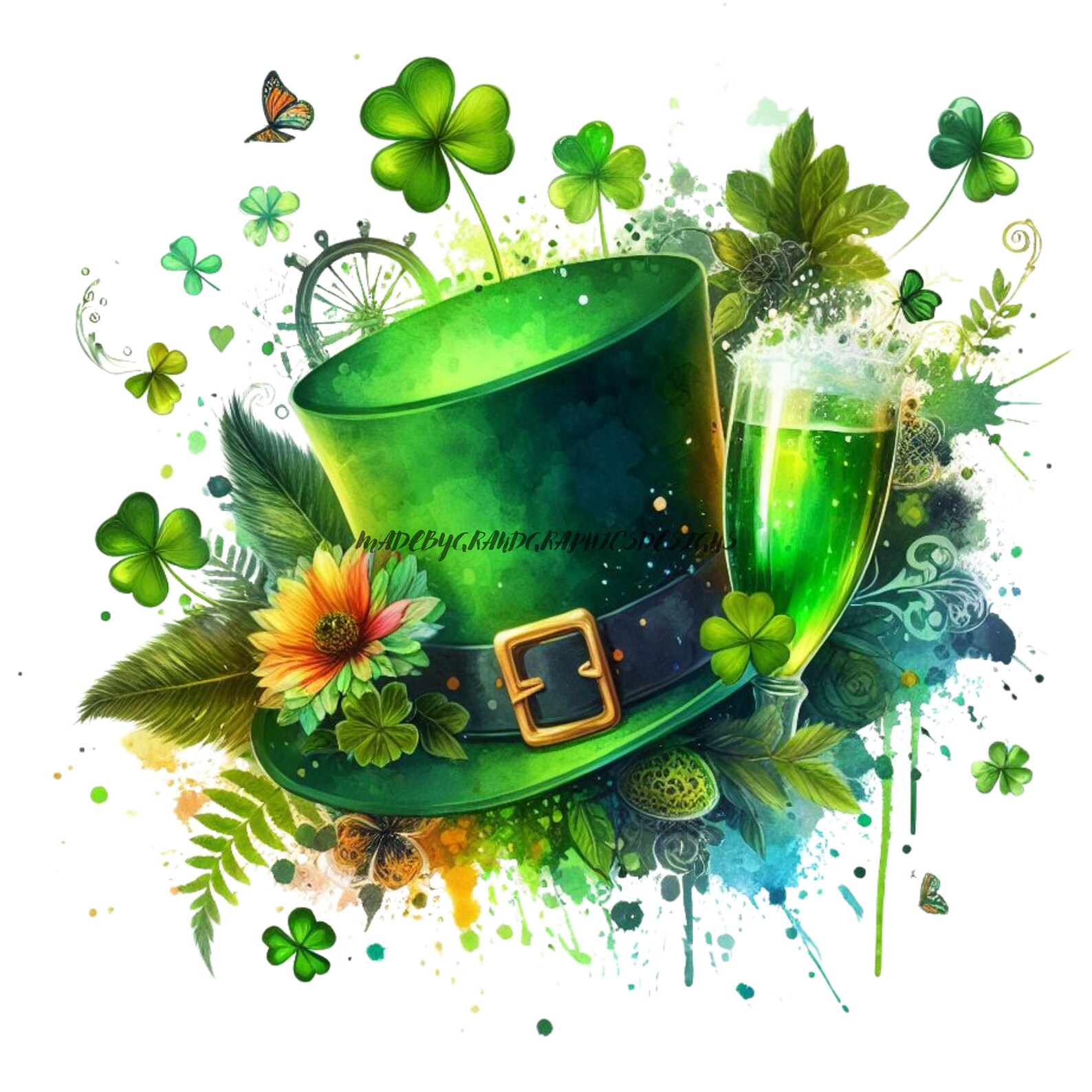 st patricks day water play