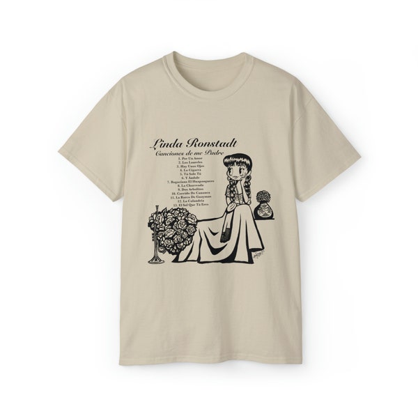 Linda Ronstadt - Canciones de mi Padre Custom Album T-Shirt