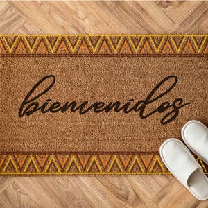 Buy wholesale Doormat soy single bienvenidas princesas blue