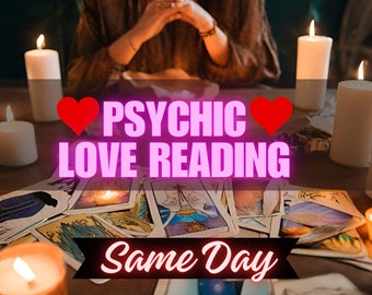 LOVE READING In-Depth Same Day Psychic Reading, Future Reading