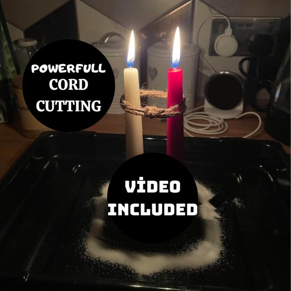 Cord Cutting Ritual POWERFUL, Past Relationship Cord Cutting Video included, Cutting Ties, Healing Energy