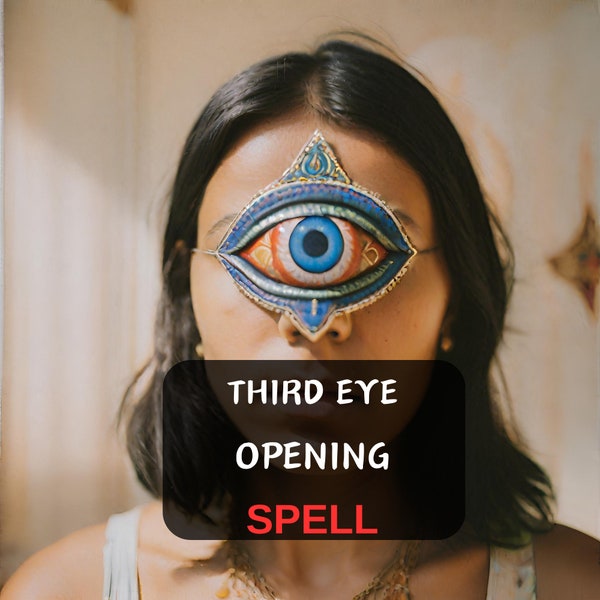 Third Eye Activation Spell, Same Day Spell, Powerful Spell