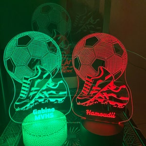 Personalized Spiderman LED Night Light 3d Illusion RGB Lamp Night lamp for Kids Christmas Gift Gift for Her Gift for Him Kids Lamp image 7