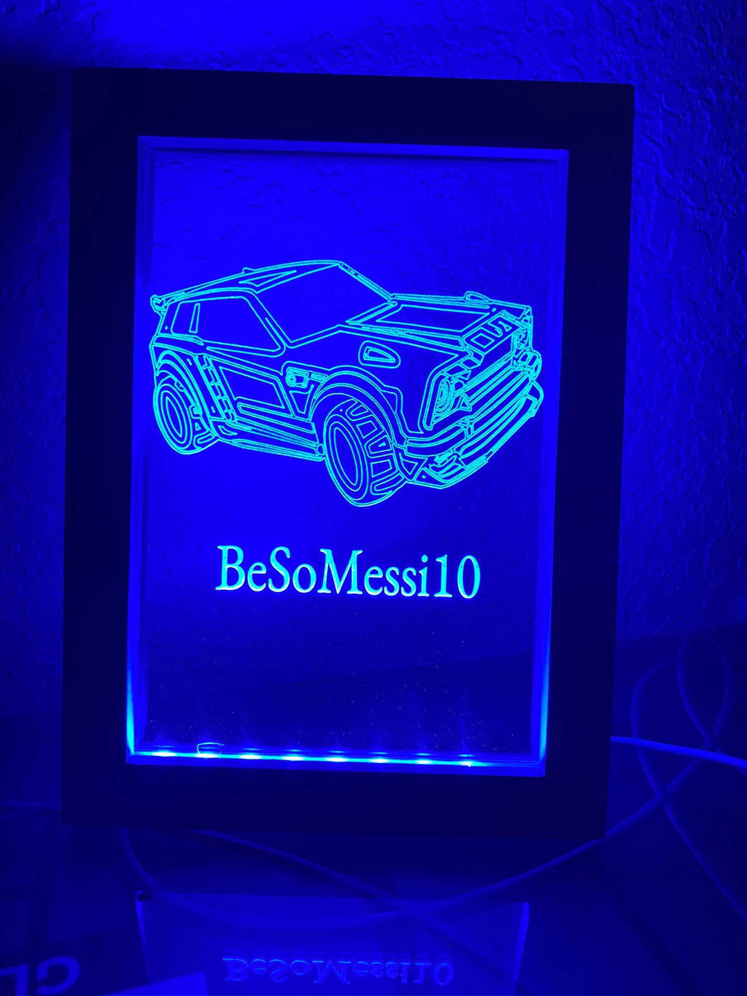 Nighdn 3D Illusion Lamp trattore Night Light Touch 7 lampada da scrivania in acrilico che cambia colore per bambini decorazione camera da letto regalo