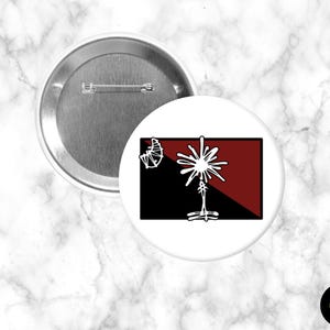 SC Flag | 3&quot; Button | SEC Button