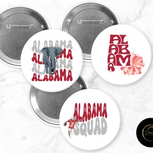 Gameday Button Pins
