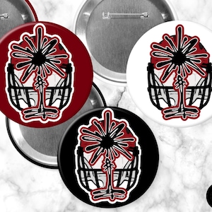 Helmet South Carolina | 3&quot; Button | SEC College Football Button