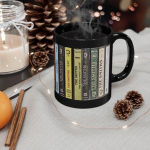 The Smiths Cassette Tape Black Ceramic Coffee Mug