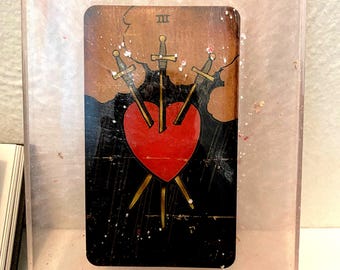 Tarot Card in Epoxy
