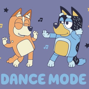 Dance Mode Bluey Adult Shirt Sweatshirt Hoodie - iTeeUS