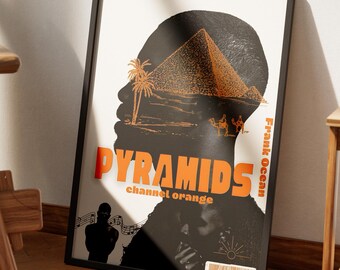 Frank Ocean Pyramids Poster: Channel Orange Album Art (Digital Download)