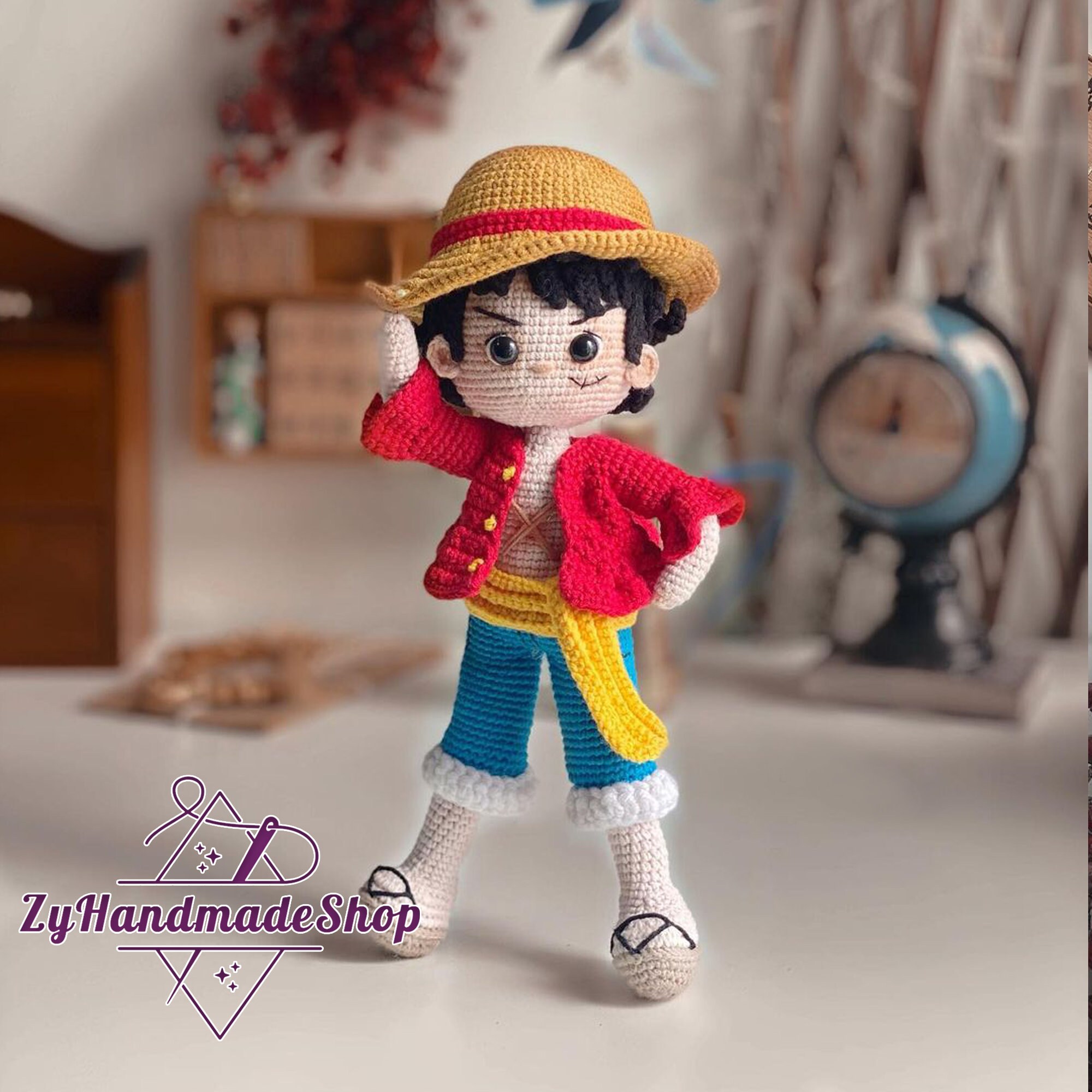 Roronoa Zoro Crochet, Amigurumi Zoro, Crochet Zoro, Luffys Straw Hat Crochet, Crochet Doll Anime